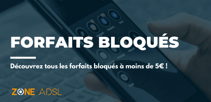 Orange, Bouygues et Sosh : tous les forfaits mobiles bloqués à moins de 5€