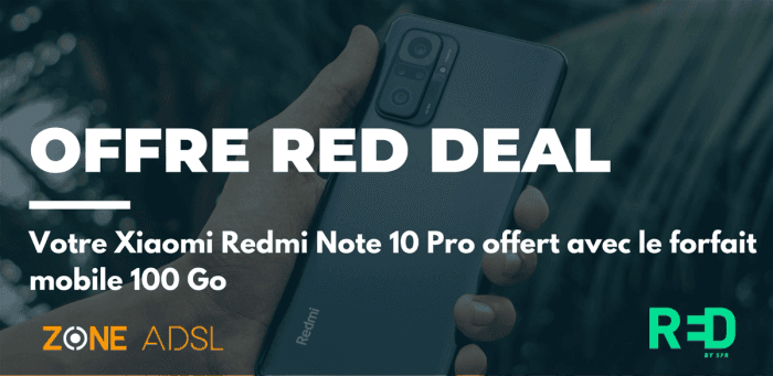 RED DEAL : votre Xiaomi Redmi Note 10 Pro offert jusqu’à demain !