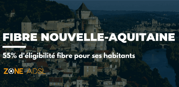 Nouvelle-Aquitaine : plus d'un habitant sur deux maintenant éligibles à la fibre