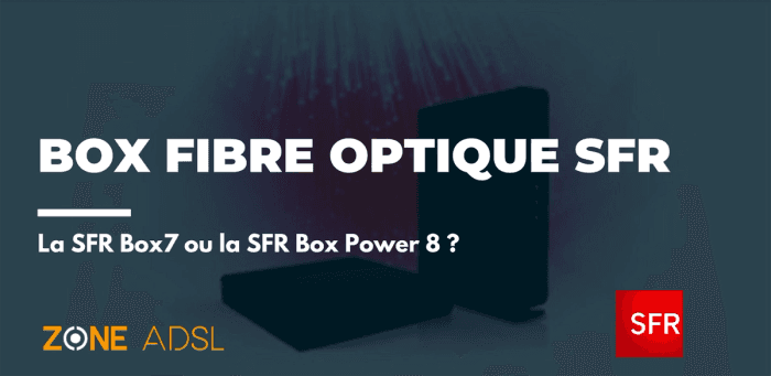 Quelles sont les meilleures box fibre optique du moment chez SFR ?