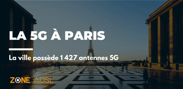 Paris : la première ville de France sur la technologie 5G