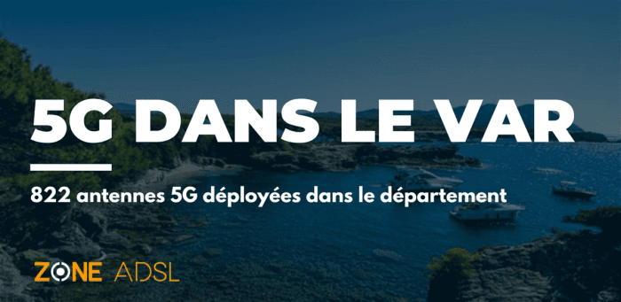 Var : le département entre dans le top 10 France sur la technologie 5G