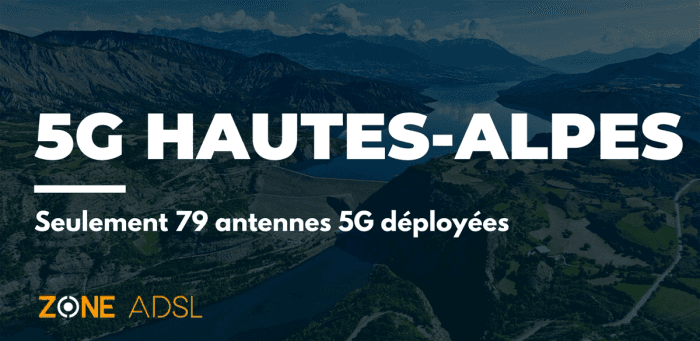 Hautes-Alpes : top 10 des départements avec le moins d’antennes 5G