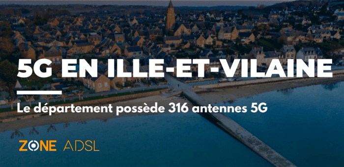 Ille-et-Vilaine : le département avec le plus d’antennes 5G de sa région