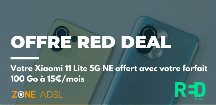 RED DEAL : votre Xiaomi 11 Lite 5G NE offert jusqu’à demain !