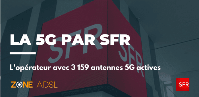 SFR : le retard du déploiement 5G en France