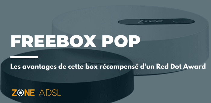 La Freebox Pop : la box fibre récompensée d’un Red Dot Award