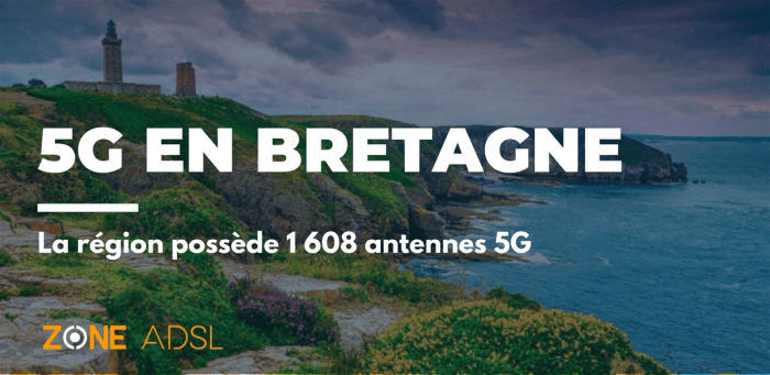 La Bretagne devient la 9ème région la plus couverte en 5G