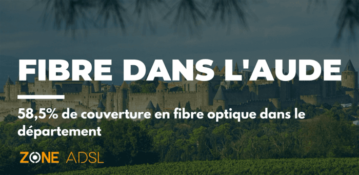 L’Aude : un des meilleurs déploiements en fibre optique de l’Occitanie