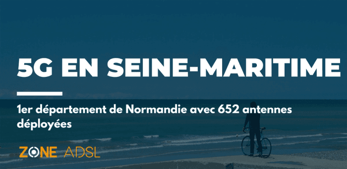 La Seine-Maritime et la 5G : 1er département de Normandie