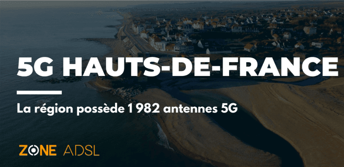 Hauts-de-France : dépassement du cap des 500 antennes 5G en 3,5GHz dans la région