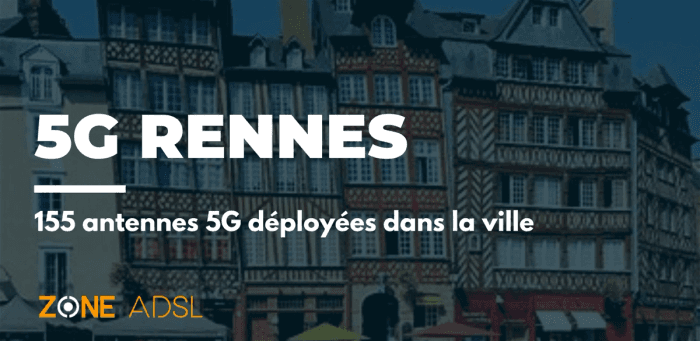 Rennes : la ville de Bretagne qui possède le plus d’antennes 5G