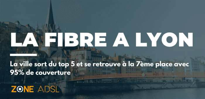 Lyon : la ville sort du top 5 et se place 7ème sur la fibre optique