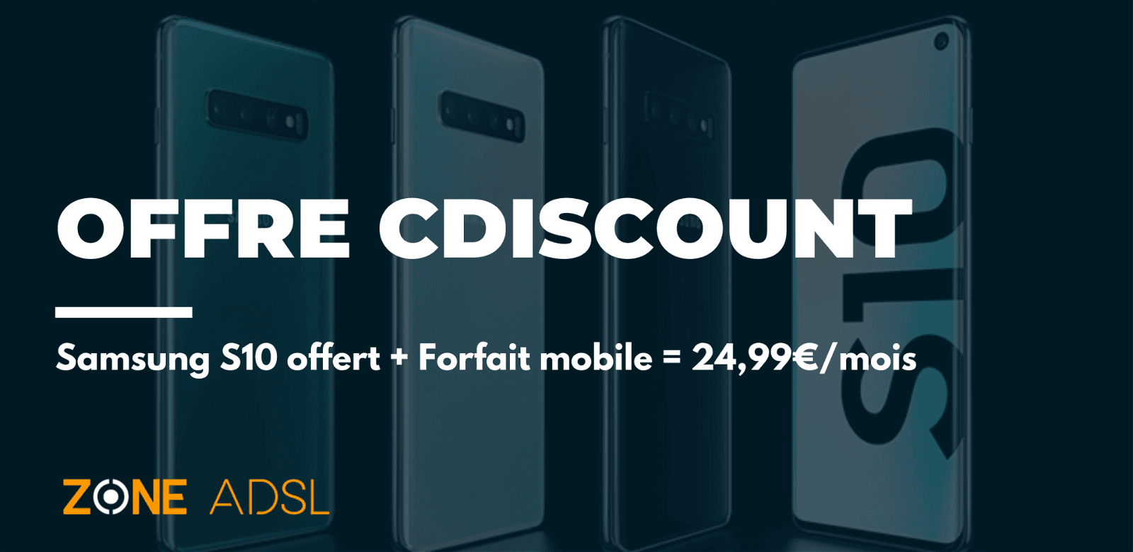 Cdiscount smartphone + forfait mobile