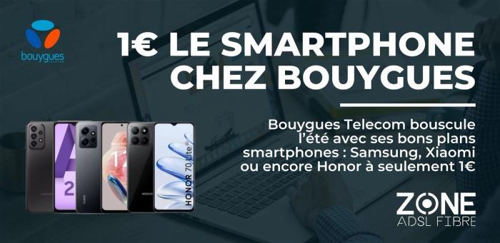 Samsung, Xiaomi, Honor : Bouygues Telecom lance sa Vague de Bon Plan Smartphones