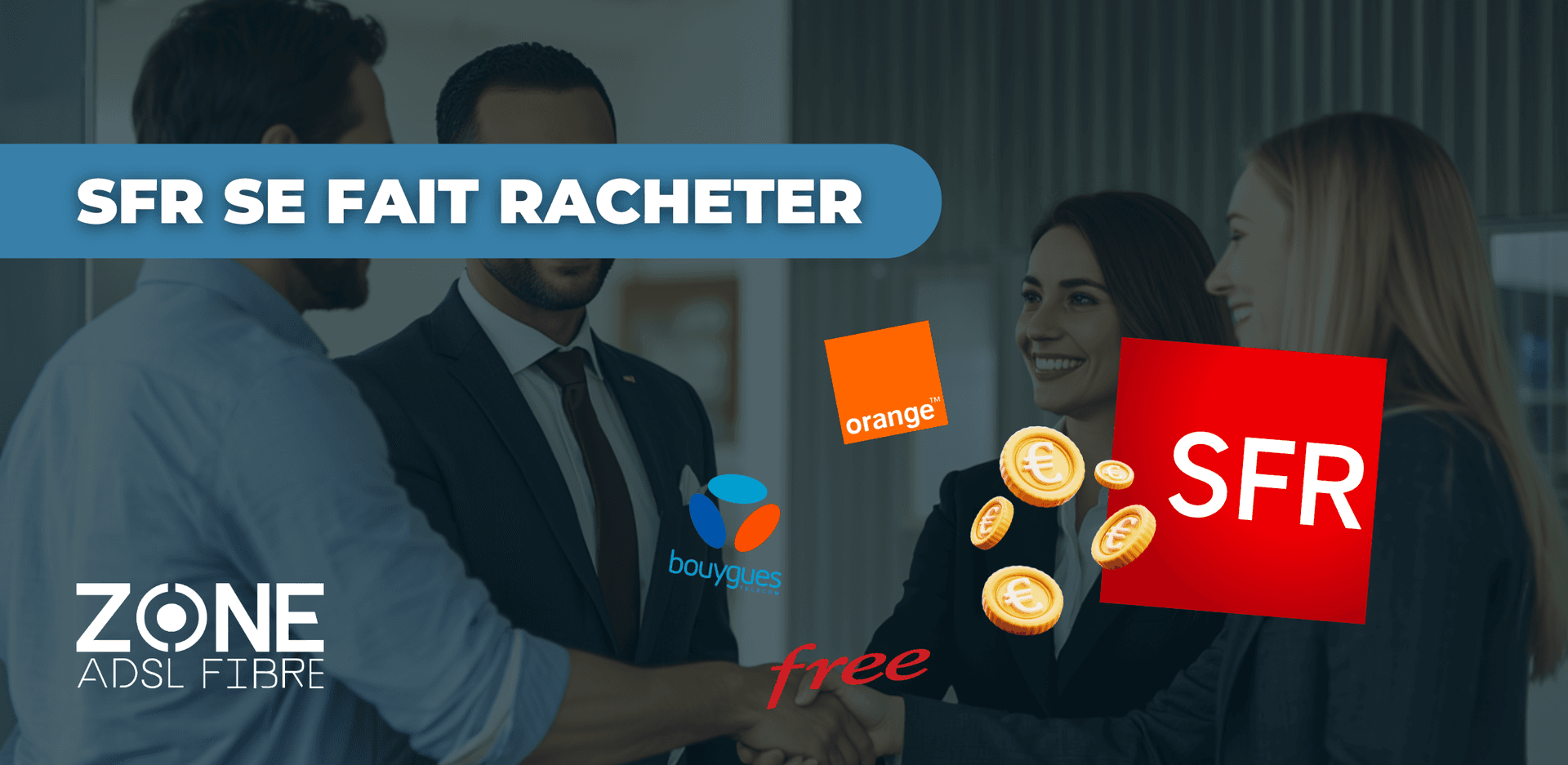 rachat SFR télécoms