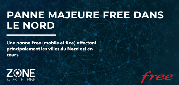 Panne majeure chez Free dans le Nord - Informations et conseils