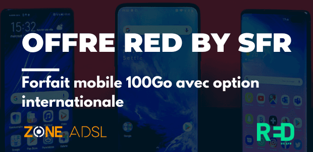 Forfait mobile 100Go international