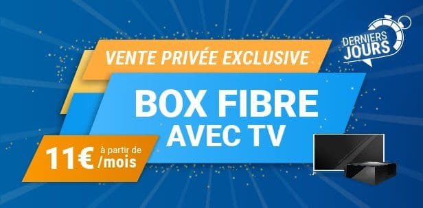 vente privée box fibre et ADSL
