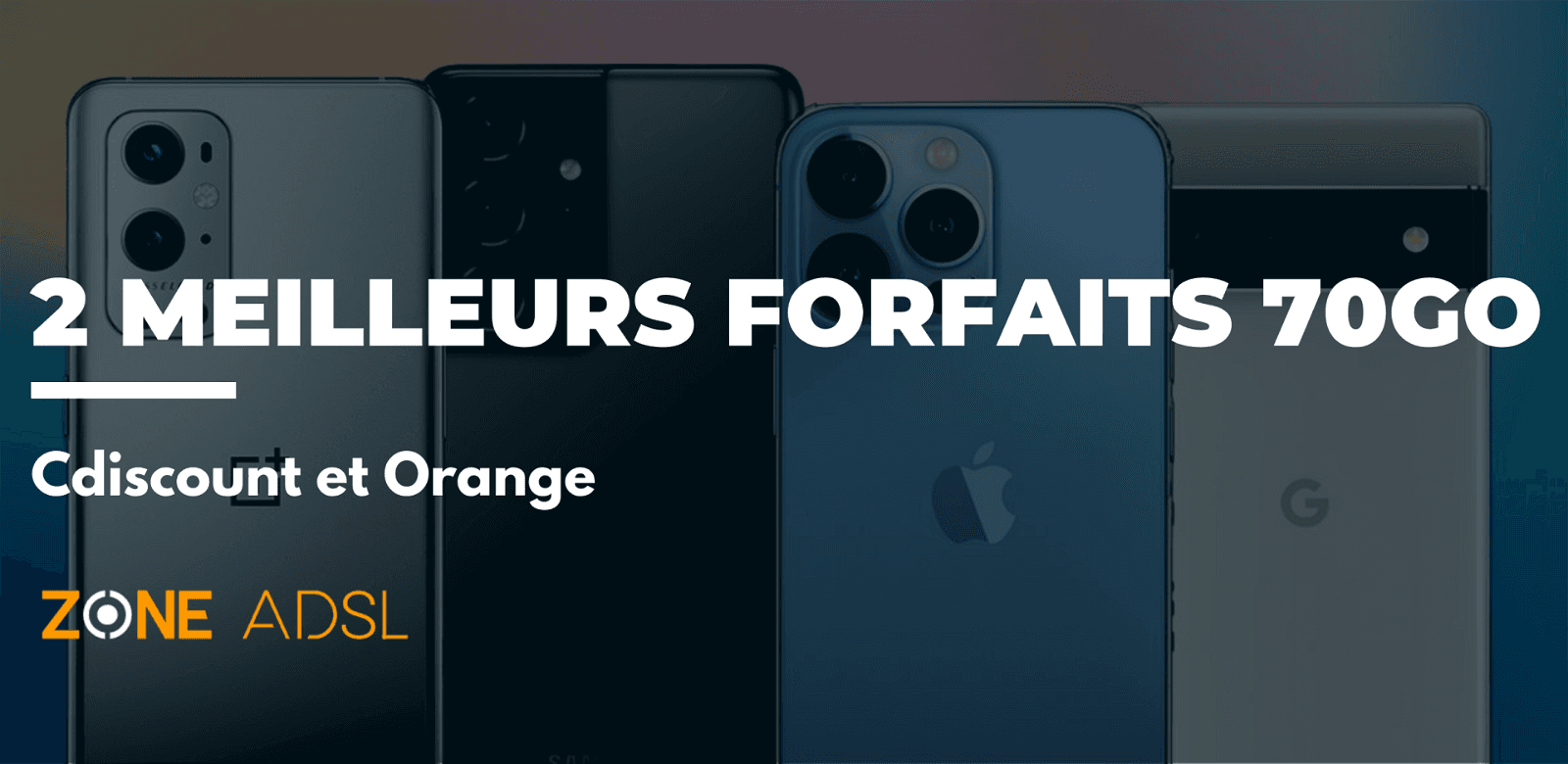 Forfaits mobiles 70Go