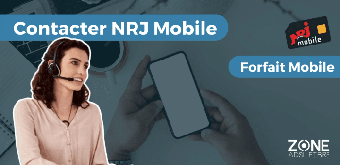 Service client NRJ Mobile : contact et numéro - 0 969 360 200
