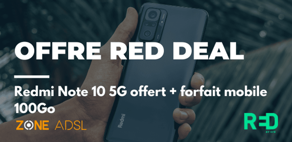 RED DEAL smartphone + forfait mobile 