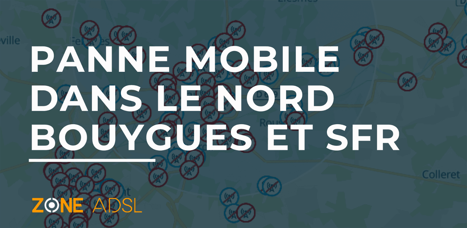 Panne mobile dans le Nord