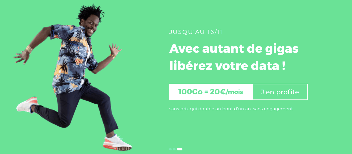 forfait RED 100 Go mini prix