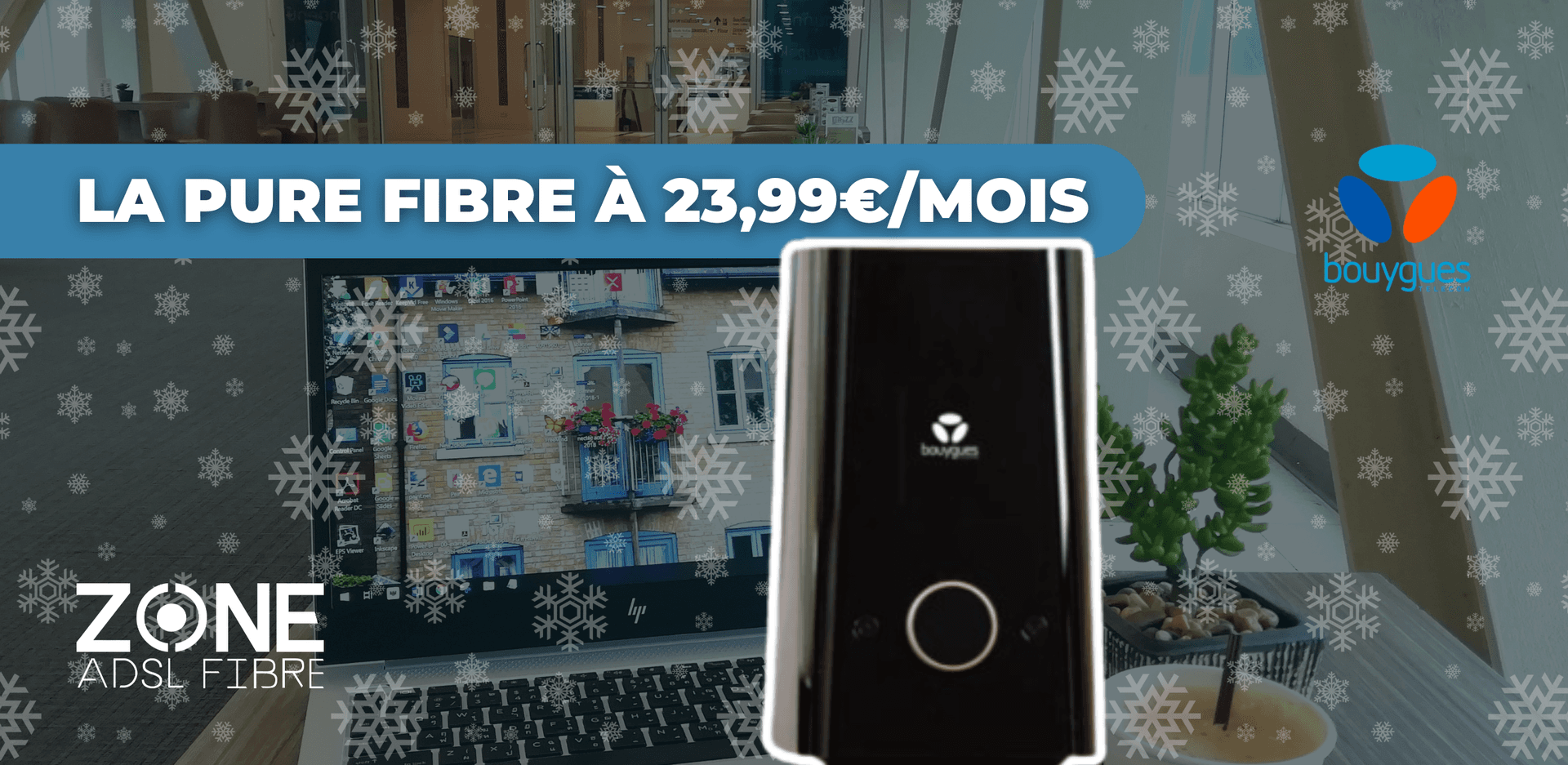 Pure fibre Bouygues Telecom