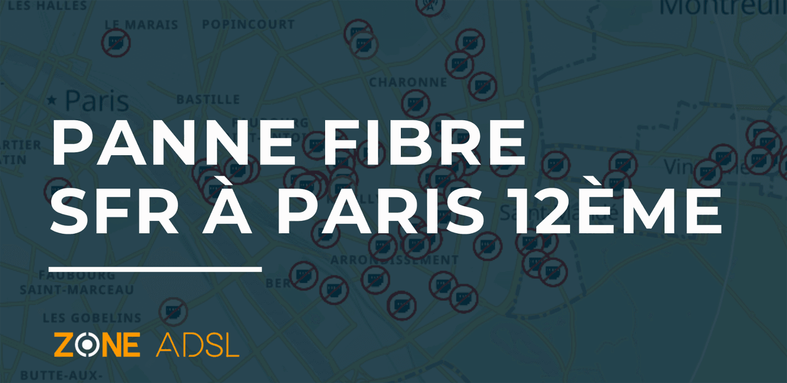 Panne Fibre SFR Paris