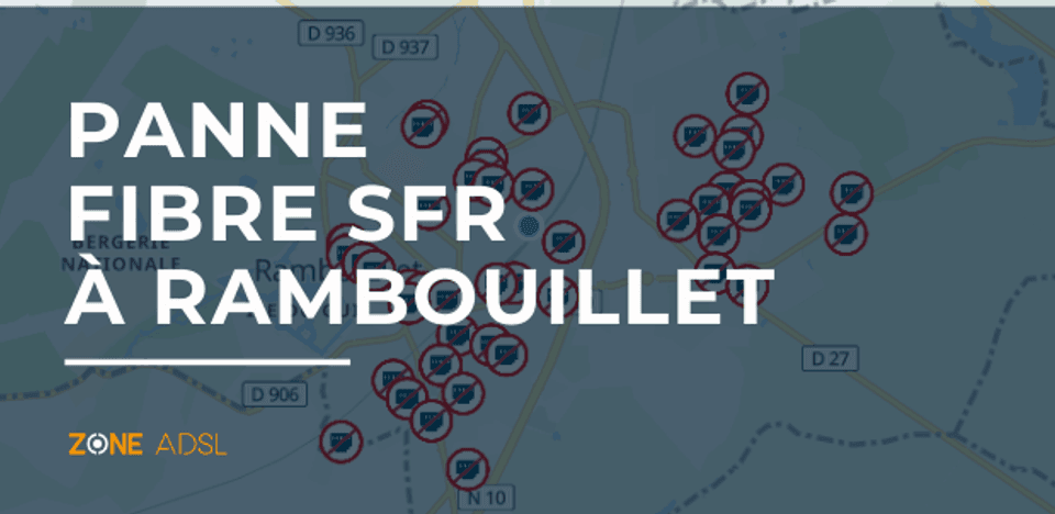Panne SFR à Rambouillet 
