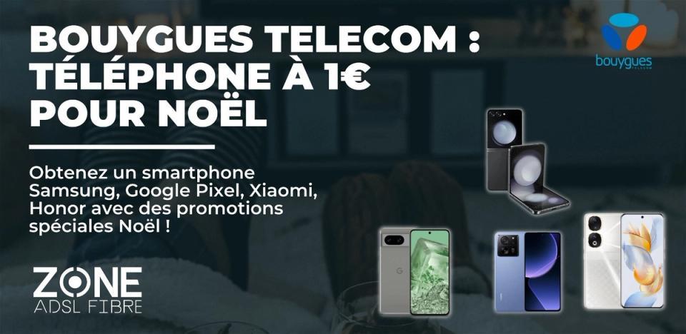 promo smartphone forfait mobile bouygues noel