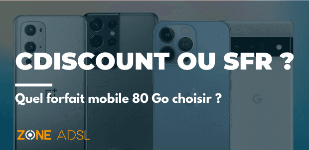 Forfaits mobiles 80Go
