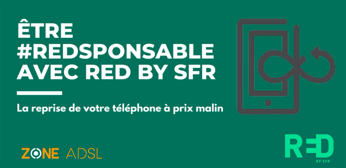 Donner une nouvelle vie à votre ancien téléphone grâce à #REDsponsable !