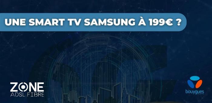 Smart TV Samsung à -72% : une offre exceptionnelle disponible jusqu’au 14 mars