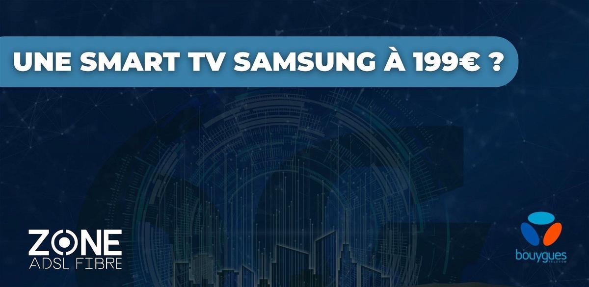 Smart TV Samsung à -72% : une offre exceptionnelle disponible jusqu’au 14 mars