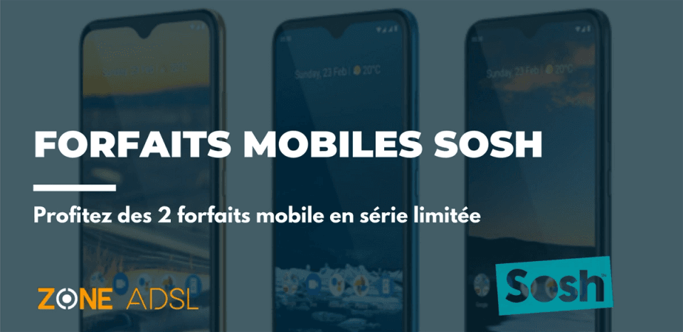 Forfaits mobile Sosh 