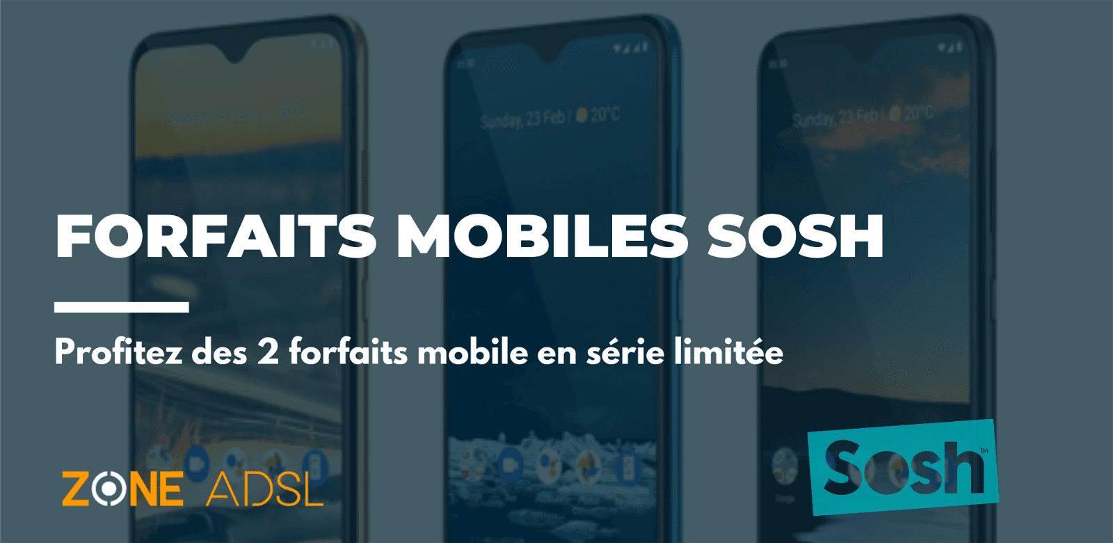 Forfaits mobile Sosh