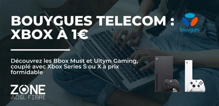 Une Xbox à 1€ avec Bouygues Telecom ? C’est possible jusqu’au 31 octobre !