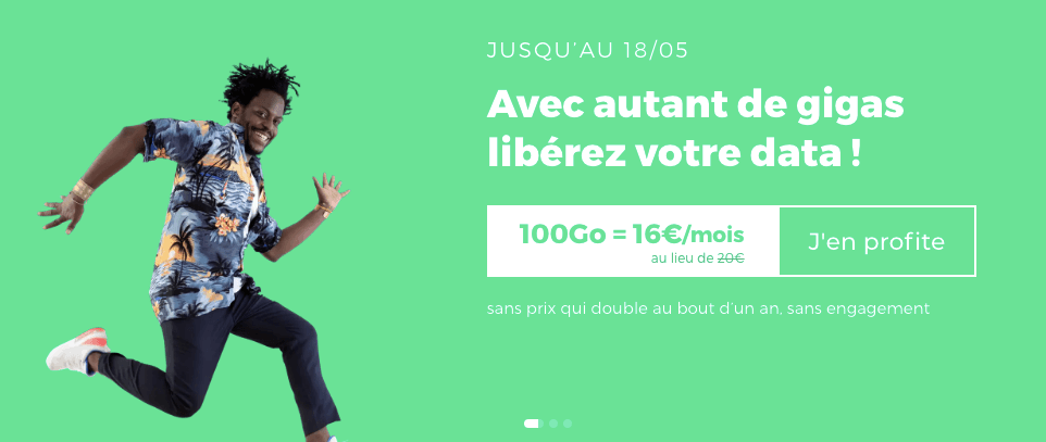 forfait 100 go promo red