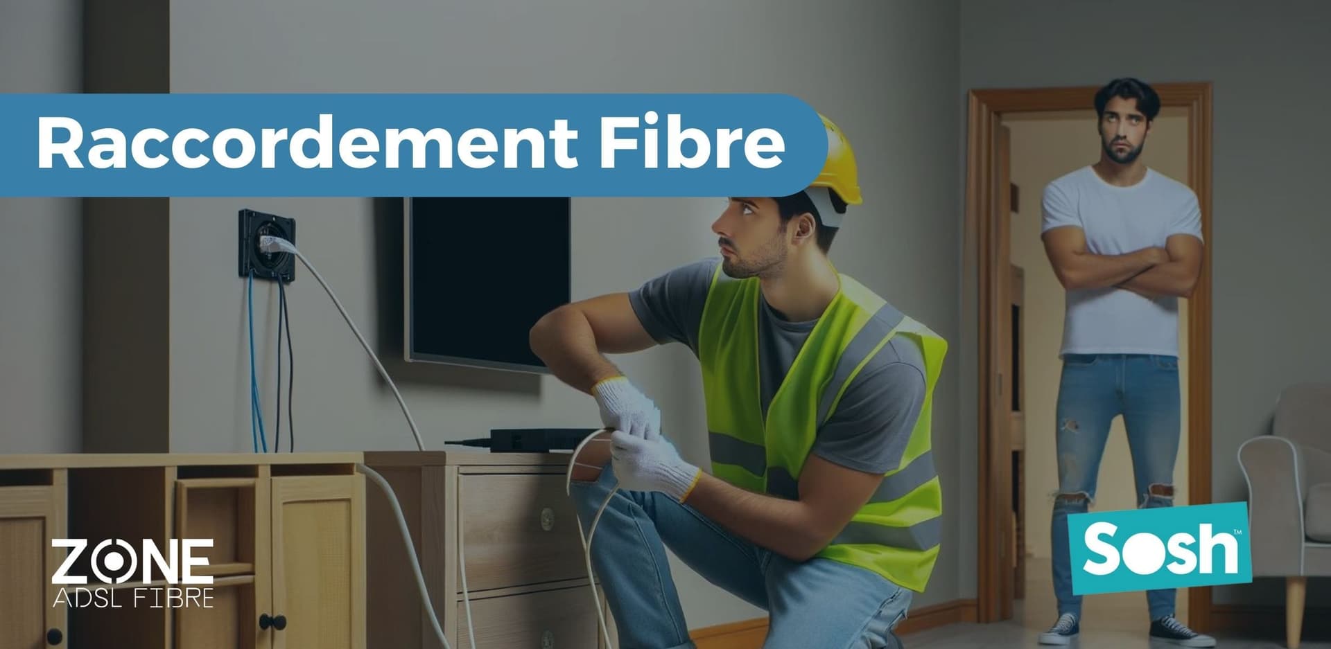 Raccordement fibre Sosh