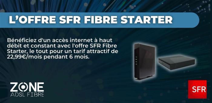 SFR Fibre Starter : l'internet à grande vitesse devient accessible