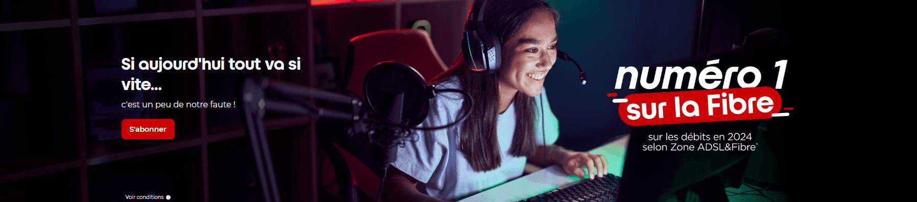 Meilleur debit fibre Free