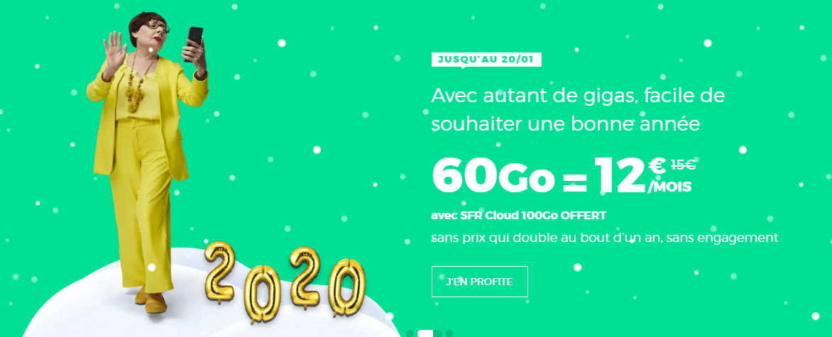 promo forfait 60go 20 janvier 2020