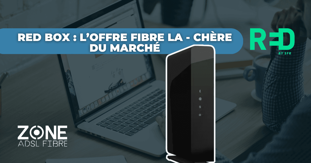 Red by SFR, l'offre fibre la moins chère
