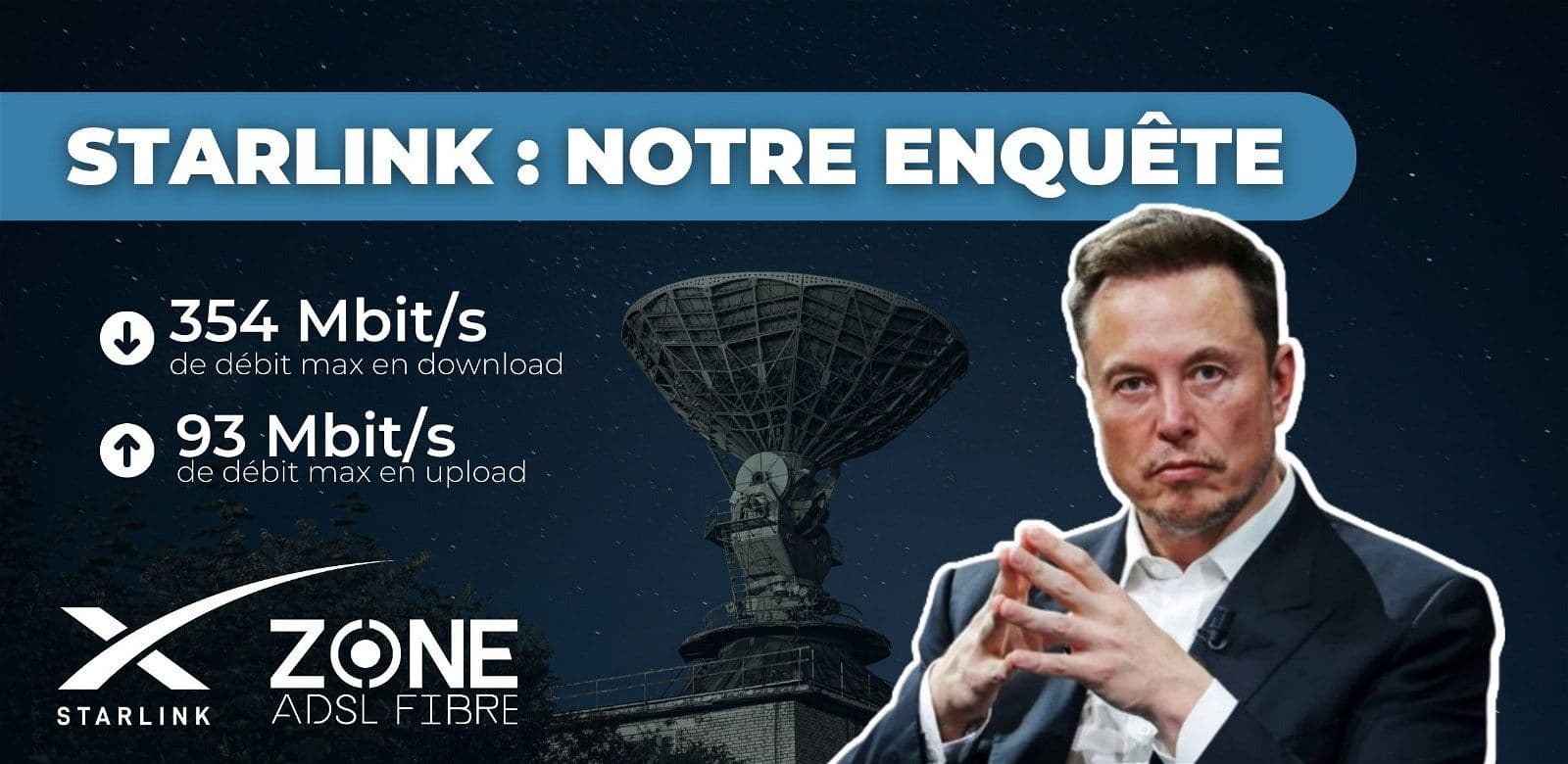 starlink debit internet tres haut debit