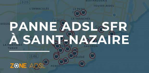 Panne ADSL à Saint-Nazaire