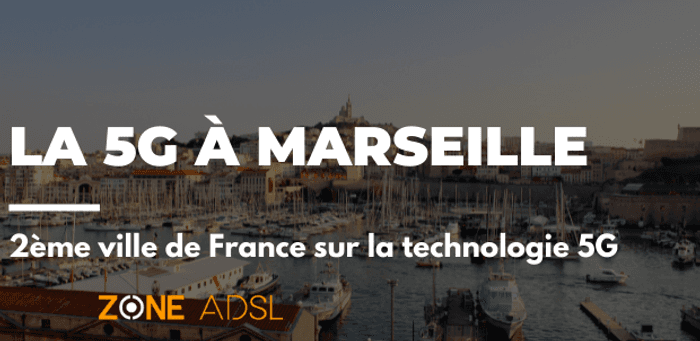 Marseille : appartient au TOP 3 des villes de France avec le plus d’antennes 5G